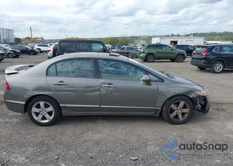 2008 Honda Civic Ex-L from USA, damaged, VIN 2HGFA16918H305678